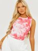  RIBBED TIE-DYE SLEEVELESS BODYSUIT