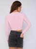 Crucifix Embroidered Denim Skirt
