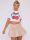 Shirred High Waist Puffball Mini Skirt