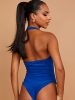 HALTER NECK SLINKY BODYSUIT